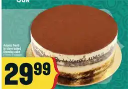 Marché Adonis Adonis fresh in store baked tiramisu cake offer