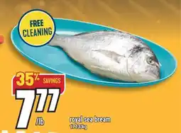 Marché Adonis ROYAL SEA BREAM offer