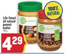 Marché Adonis Life Smart all natural peanut butter offer