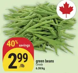 Marché Adonis GREEN BEANS offer