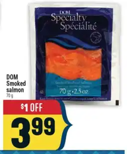 Marché Adonis DOM SMOKED SALMON offer