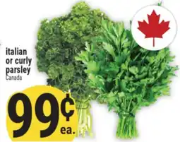 Marché Adonis italian or curly parsley offer