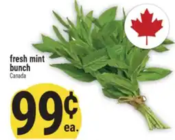 Marché Adonis fresh mint bunch offer