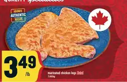 Marché Adonis marinated chicken legs offer