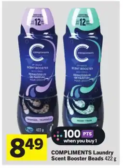 Foodland COMPLIMENTS Laundry Scent Booster Beads offer