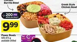 Foodland Power Bowls offer