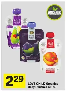 Foodland Organics Baby Pouches offer