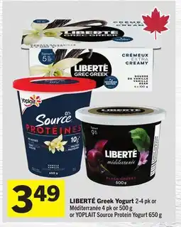 Foodland Greek Yogurt offer