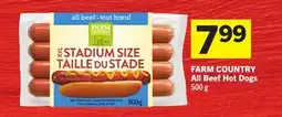 Foodland All Beef Hot Dogs offer