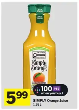 Foodland Orange Juice offer