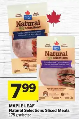 Foodland Natural Selections Sliced Meats offer