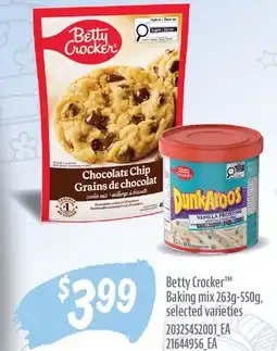 Fortinos BETTY CROCKER BAKING MIX, 263g-550 G offer