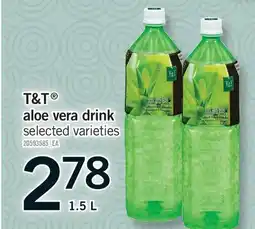 Fortinos T&T ALOE VERA DRINK offer