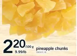 Fortinos PINEAPPLE CHUNKS offer