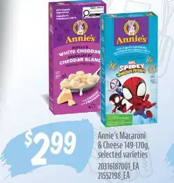 Fortinos ANNIE'S MACARONI & CHEESE offer