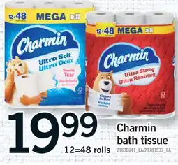 Fortinos CHARMIN BATH TISSUE, 12=48 ROLLS offer