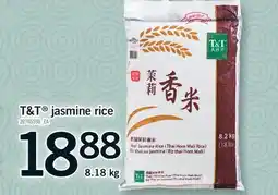 Fortinos T&T JASMINE RICE offer