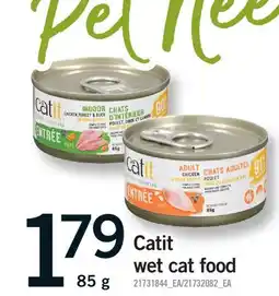 Fortinos CATIT WET CAT FOOD offer