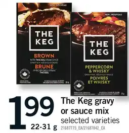 Fortinos THE KEG GRAVY OR SAUCE MIX offer