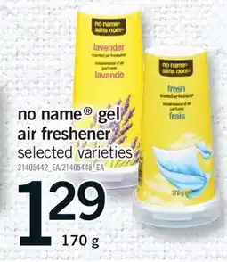 Fortinos NO NAME GEL AIR FRESHENER offer