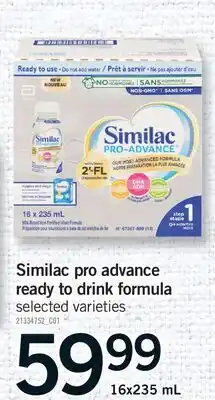 Fortinos SIMILAC PRO ADVANCE READY TO DRINK FORMULA offer