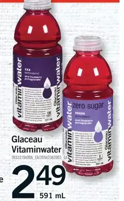 Fortinos GLACEAU VITAMINWATER offer