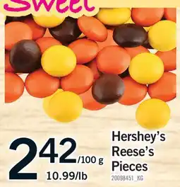 Fortinos HERSHEY'S REESE'S PIECES offer