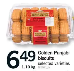 Fortinos GOLDEN PUNJABI BISCUITS offer