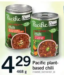 Fortinos PACIFIC PLANT-BASED CHILI offer