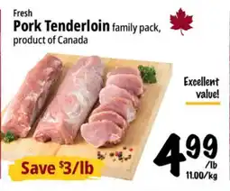 Farm Boy Fresh Pork Tenderloin offer