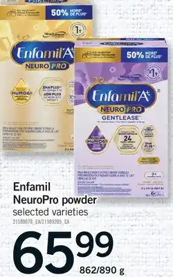 Fortinos ENFAMIL NEUROPRO POWDER, 862/890 G offer