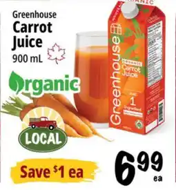 Farm Boy Greenhouse Carrot Juice offer