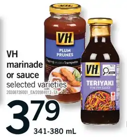 Fortinos VH MARINADE OR SAUCE offer