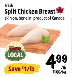 Farm Boy Fresh Split Chicken Breast offer