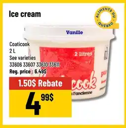 Mayrand Coaticook Ice Cream offer