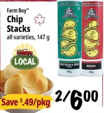 Farm Boy Farm Boy Chip Stacks offer