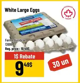 Mayrand Ferme Burnbrae White Large Eggs offer