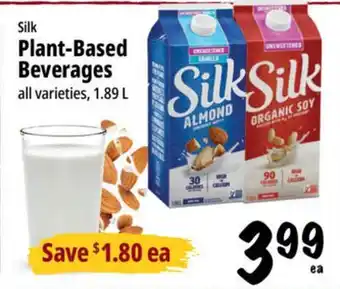 Farm Boy Silk Plant-Based Beverages offer