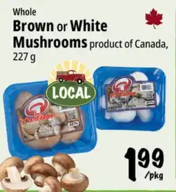 Farm Boy Whole Brown or White Mushrooms offer