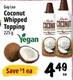 Farm Boy Gay Lea Coconut Whipped Topping offer
