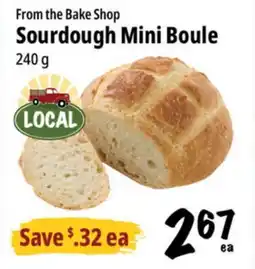 Farm Boy From the Bake Shop Sourdough Mini Boule offer