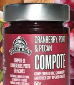 Farm Boy Farm Boy Port & Pecan Compote offer
