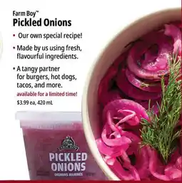 Farm Boy Farm Boy Pickled Onions offer