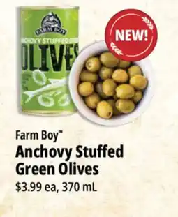 Farm Boy Farm Boy Anchovy Stuffed Green Olives offer