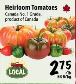 Farm Boy Heirloom Tomatoes offer