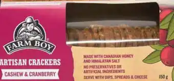 Farm Boy Farm Boy Artisan Crackers offer