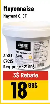 Mayrand Mayrand CHEF Mayonnaise offer