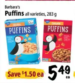 Farm Boy Barbara's Puffins offer