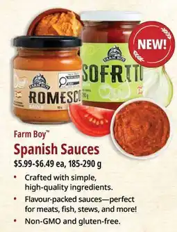 Farm Boy Farm Boy Spanish Sauces offer