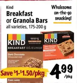 Farm Boy Kind Breakfast or Granola Bars offer